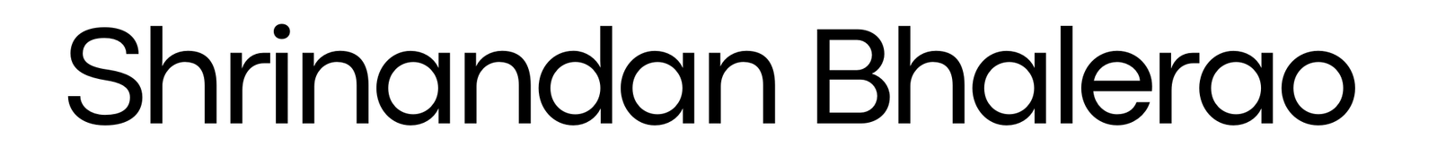 shrinandan bhalerao